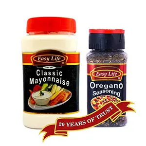Classic Mayonnaise 315g Oregano Seasoning 60g (Combo of 2)