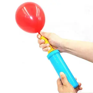 Double Action Manual Balloon Blower Inflator Air Pump (Assorted Colour)