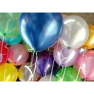 Products HD Metallic Finish Balloons for Brthday / Anniversary Party Decoration ( Multi Color ) Pack of 250
