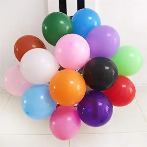 Party Balloon for Brthday & Party Decoration Pack of 50 Pieces Brthday Anniversary Farewell Small Shower Wedding Bouquet (RL50 Multi))