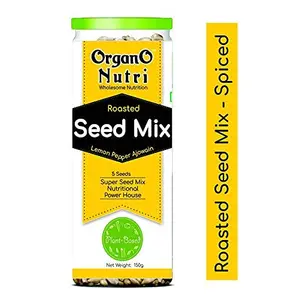 OrganoNutri Roasted and Spiced Seed Mix 300g (Pack of 2: 150g Each)