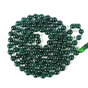 Green Aventurine 8 mm 108 Crystal Beads Mala for Men and Women
