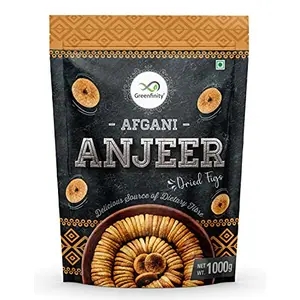 Premium Afghani Anjeer - 1Kg | Dried Figs 