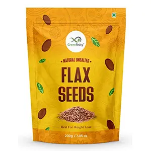 Raw Flax Seeds Fibre Rich Alsi Seeds 200g All Premium.