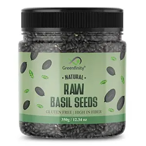 Raw Basil Seeds 350g.