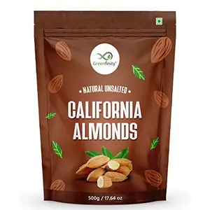 100% Natural Premium Californian Almonds Value Pack Pouch - 1kg.