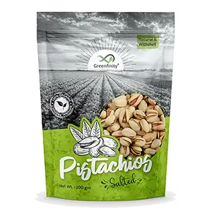 Whole Roasted Salted Pistachios [Pista King] [Vacuum Pack] - 500g
