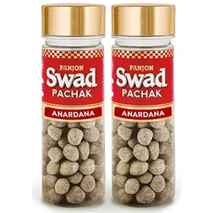 Swad Anardana Goli Mukhwas (Digestive Anardana Pachak Mouth Freshener) 2 Bottle 260g