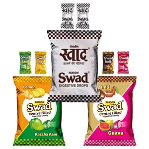 Swad Chocolate Candy Packs (Swad Original Toffee & Mixed Toffee) 200 Toffees