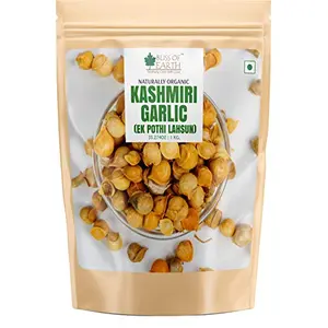 Bliss of Earth Naturally Organic Kashmiri Garlic 1kg Single Clove Kashmiri Ek Pothi Lahsun