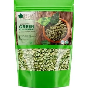 Bliss of Earth Organic Arabica Green Coffee Beans 250GM