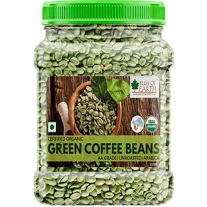 Bliss of Earth 500GM Organic Arabica Green Coffee BeansAA Grade