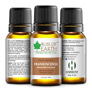 Bliss of earth100% Pure Frankincense Essential Oil Steam Distilled10ml