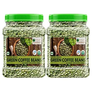 Bliss of Earth 1KG Organic Arabica Green Coffee BeansAA Grade