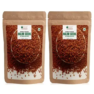 Bliss Of Earth Halim Seeds Organic for Eating Aliv Seeds for Hair & Immunity Booster Foods Pack of 2x200gm