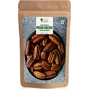 Bliss Of Earth Mexican Pecan Nuts 200 gm Raw & Dehulled Pecan Halves Flavonoids Rich Super Food