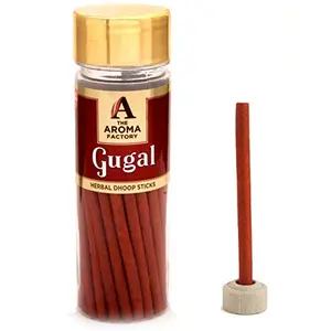 Gugal Dhoop Pooja Dhup batti Guggal Bottle (100g Sticks with Stand)