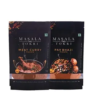 Malvani Meat Curry Masala & Mumbai Special Pav Bhaji Masala125 g (Pack of 2)