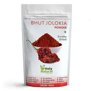 Bhut Jolokia Chilli Powder (Smoke Dried) - 100 Gm