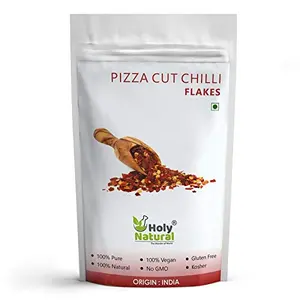 Dried Red Pizza Cut Chilli Flakes - 500 GM)