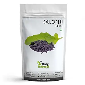 Kalonji Seeds  400 Gm | Also called Black Seeds Nigella Sativa and Black Cumin |Bold and Unique Seeds | 100 % Pure Natural and Vegan | No Additive No Preservative and No GMO | Gluten Free Halal and Kosher | Origin: India