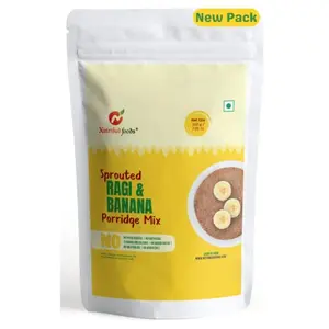 Sprouted Ragi & Banana Porridge Mix (200 gm)