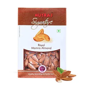 Nutraj 100% Pure Premium Signature Royal Mamra Almonds (Badam Giri) 1Kg (200gx5) | Sig Mamra Almond Nutritious & Delicious Badam Rich in Vitamin E & Manganese