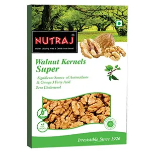 Nutraj Super Walnut Kernels 250g - Vacuum Pack Dry Fruit