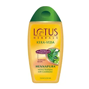 Lotus Herbals Kera-Veda Hennapura Henna Shampoo with Conditioner 200ml