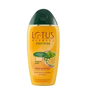 Lotus Herbals Kera-Veda Soyashine Soya Protein And Brahmi Shampoo 200ml
