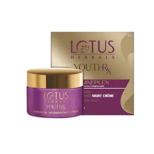 Lotus Herbals YouthRx Anti Ageing Nourishing Night Cream for women 50g