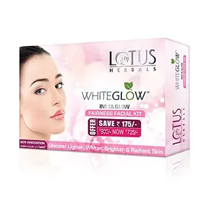 Lotus Herbals Whiteglow Insta Glow 4 In 1 Facial Kit 40g