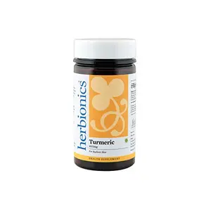 Turmeric-Pure Turmeric Extract with 95% Bioavailable Curcumin 60 Veg Capsule Antioxidant Improves inflammation controlBalances metabolism