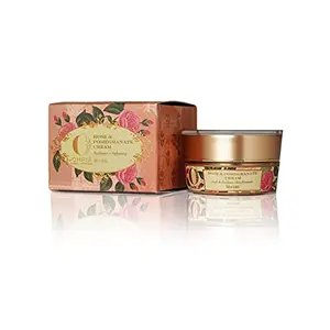 Ohria Ayurveda Rose & Pomegranate Face Cream | Soft Hydrating & Radiant Skin 15g