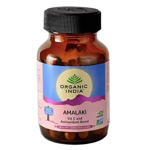 Organic India Amalaki - 60 Capsules Bottle