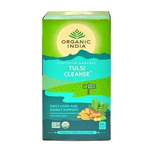 Organic India Tulsi Tea's - 25 TB ( Tulsi Cleanse Tea)