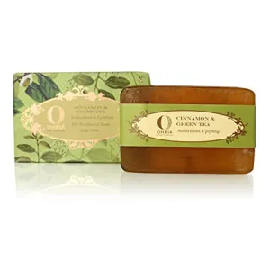 Ohria Ayurveda Cinnamon & Green Tea Bathing Bar/Soap For All Skin Type 120g