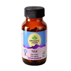 Organic India Organic Tulsi Capsules (60gm)
