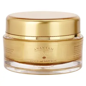 Mantra Anantam -Ageless Collection- Gold and Saffron Glowing Face Gel With 24 Karat Gold Herbal Ayurvedic Free From All Harmful Chemicals 100 ml