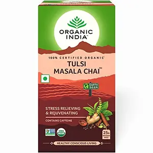 Organic India Tea's - 25 TB (Tulsi Masala Chai)