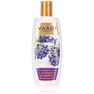Vaadi Herbals Lavender Shampoo with Rosemary Extract Intensive Repair System 350 ml