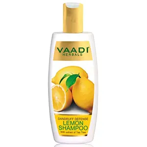 Vaadi Herbals Dandruff Defense Lemon Shampoo with Extract of Tea Tree 350ml