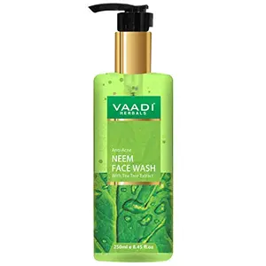 Vaadi Herbals Pvt Ltd Anti-Acne Neem Face Wash With Tea Tree Extract 250 Ml