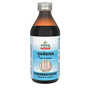 Sandu Punarnavasav | Ayurvedic Tonic for Liver Kidney & Urinary Disorders (200 ml)