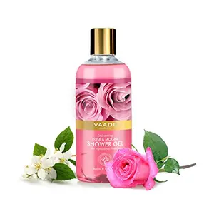 Vaadi Herbals Shower Gel Enchanting Rose and Mogra 300ml