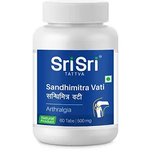 Sri Sri Tattva Sandhimitra Vati 500Mg Tablet - 60 Count