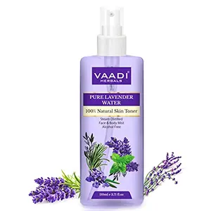 Vaadi Herbals Pvt Ltd Lavender Water -100% Natural & Pure Skin Toner 250 ml