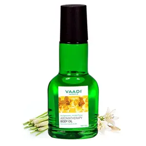 Vaadi Herbals Aromatherapy Body Oil Lemongrass and Lily 110ml