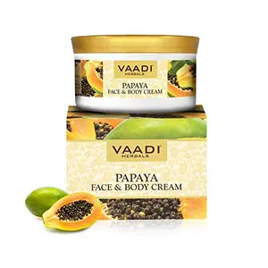 Vaadi Herbals Face and Body Cream Papaya 150g