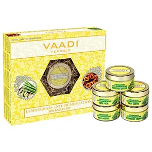 Vaadi Herbals Lemongrass Anti Pigmentation Spa Facial Kit With Cedarwood Extract 270G